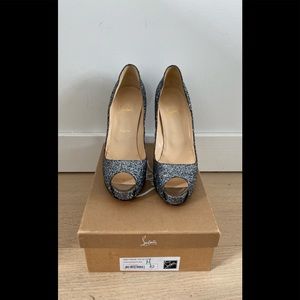 Christian Louboutin  VERY PRIVE 120 GLITTER
GY2D ANTRACITE SUZ